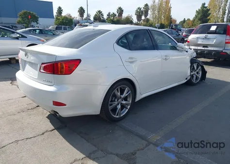 2010 Lexus Is 250 z USA, uszkodzony, nr VIN JTHBF5C21A5114965